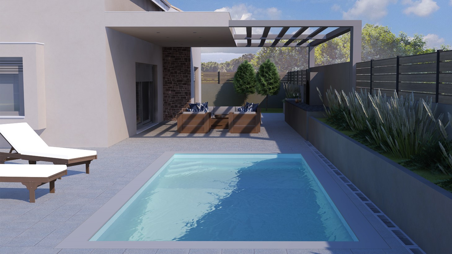 New single-story house / Nea Makri, Athens